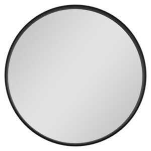 HOPA - Zrkadlo bez osvetlenia REISA BLACK - Priemer - 60 cm OLNZREI60B