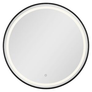 HOPA - Zrcadlo s LED osvětlením TANNA BLACK OLNZTAN70B