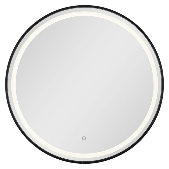 HOPA - Zrcadlo s LED osvětlením TANNA BLACK OLNZTAN70B