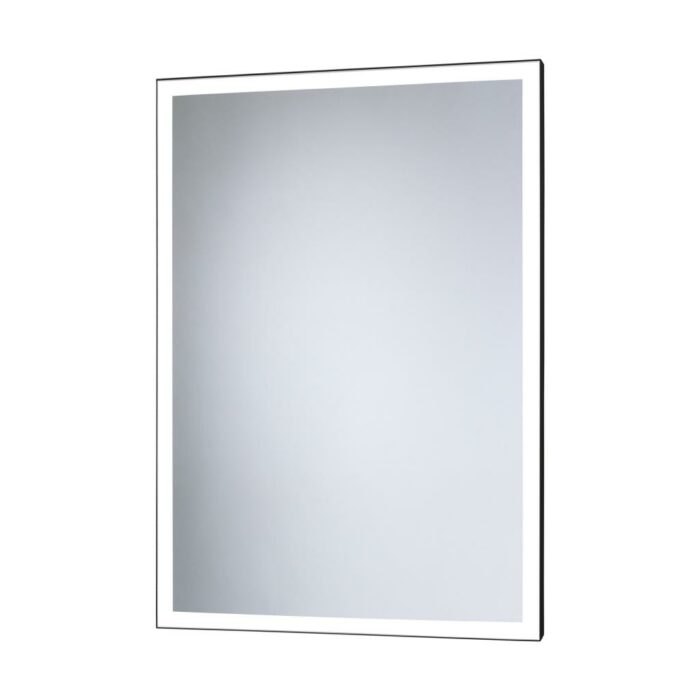HOPA - Zrkadlo s LED osvetlením LOBURG BLACK - Rozmer A - 50 cm